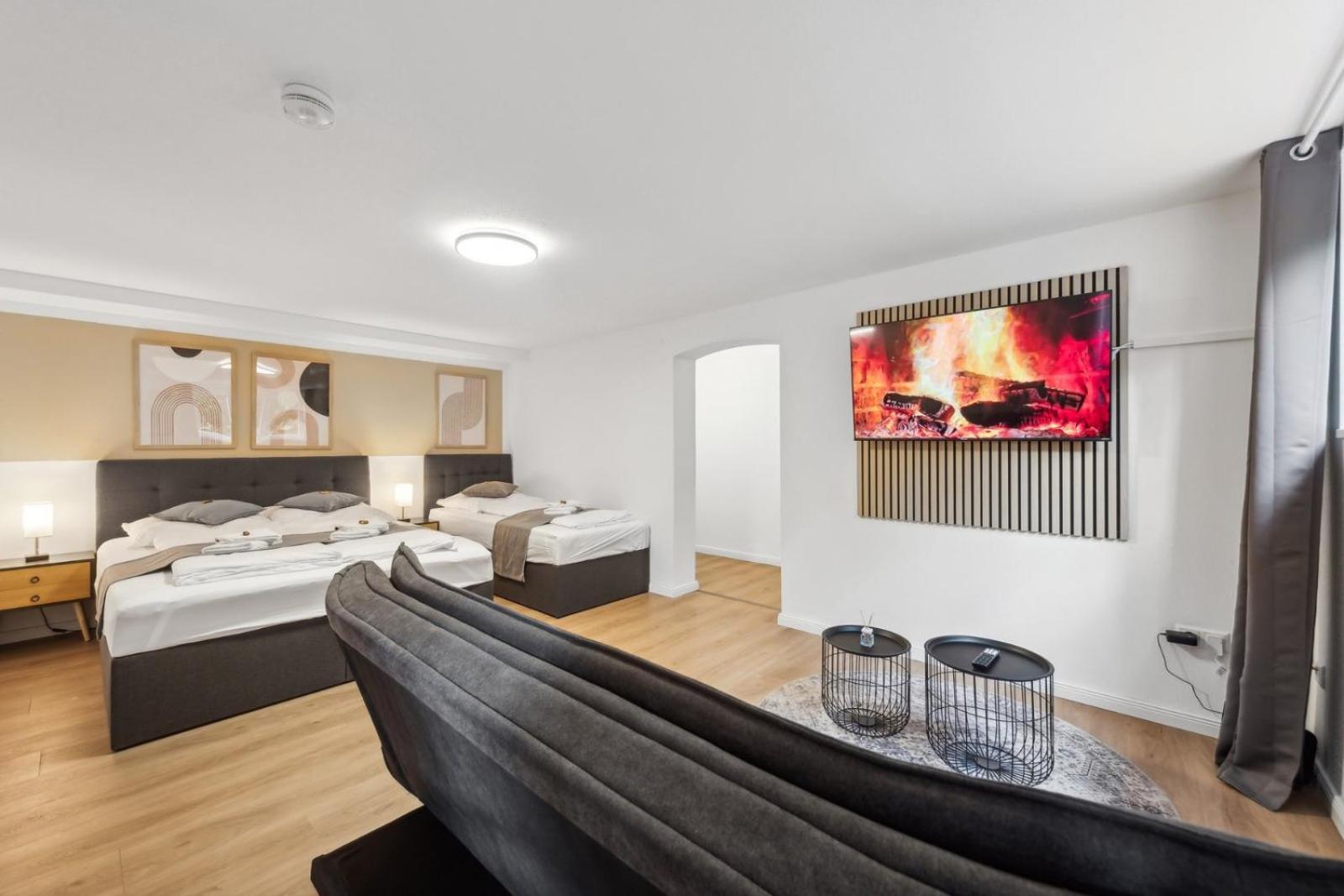 Andriss - Kaiserberg Apartments - Kitchen - Wifi - Parking Kaiserslautern Eksteriør billede